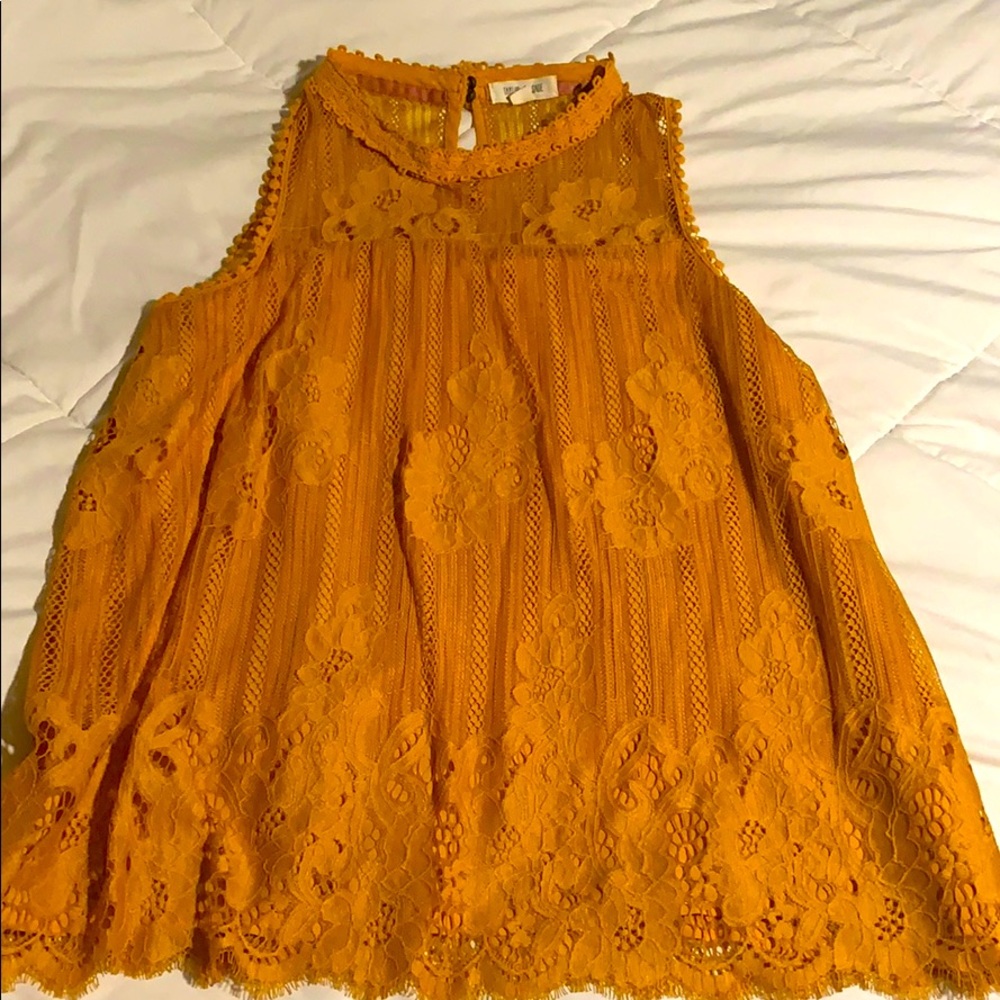 Beautiful boutique yellow Lace🔝